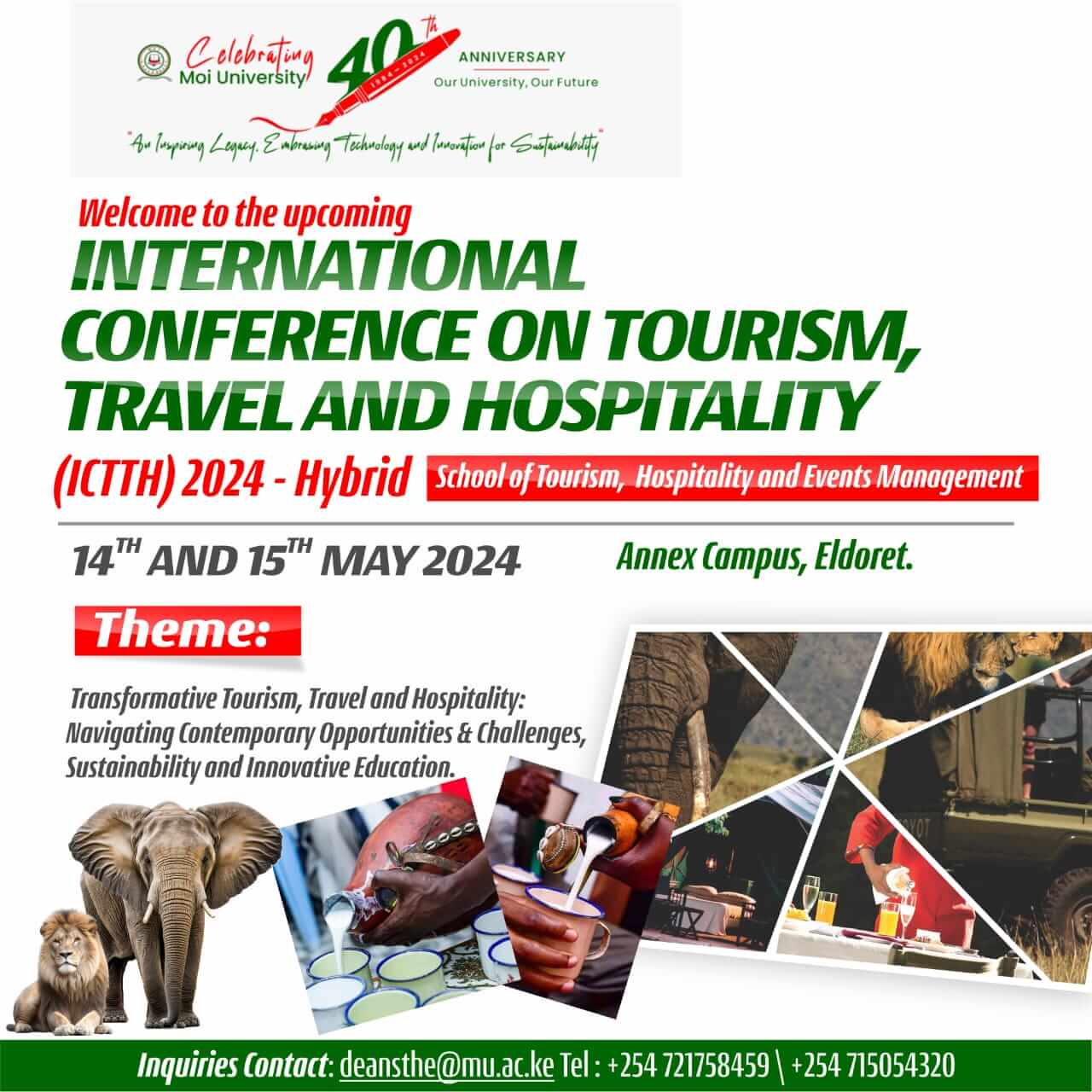 International Conference on Tourism, Travel and Hospitality, 2024 (ICTTH)