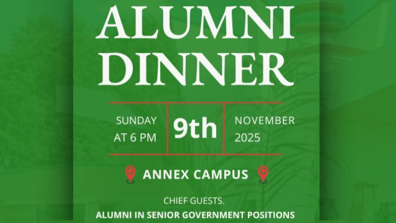 Alumni Dinner