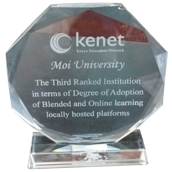 Moi University Receives National Recognition for Excellence in Blended and Online Learning