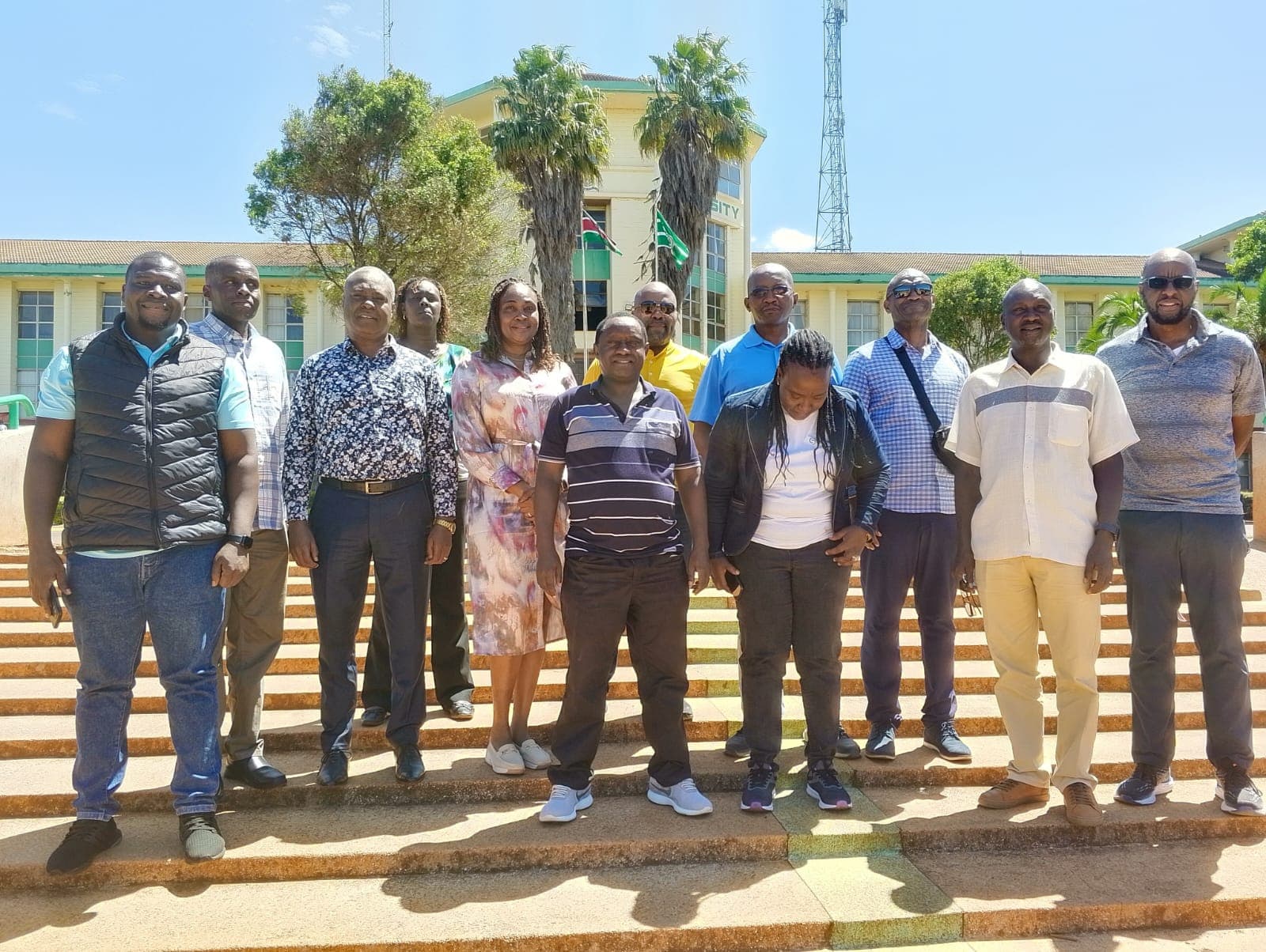 Bachelor of Science Class of 1990 Visits Moi University